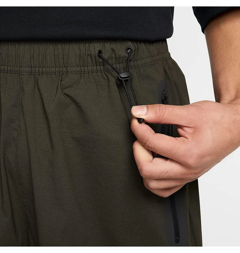 Miniature : Nike Tech Men's Woven Oversized Pants Sequoia/Black