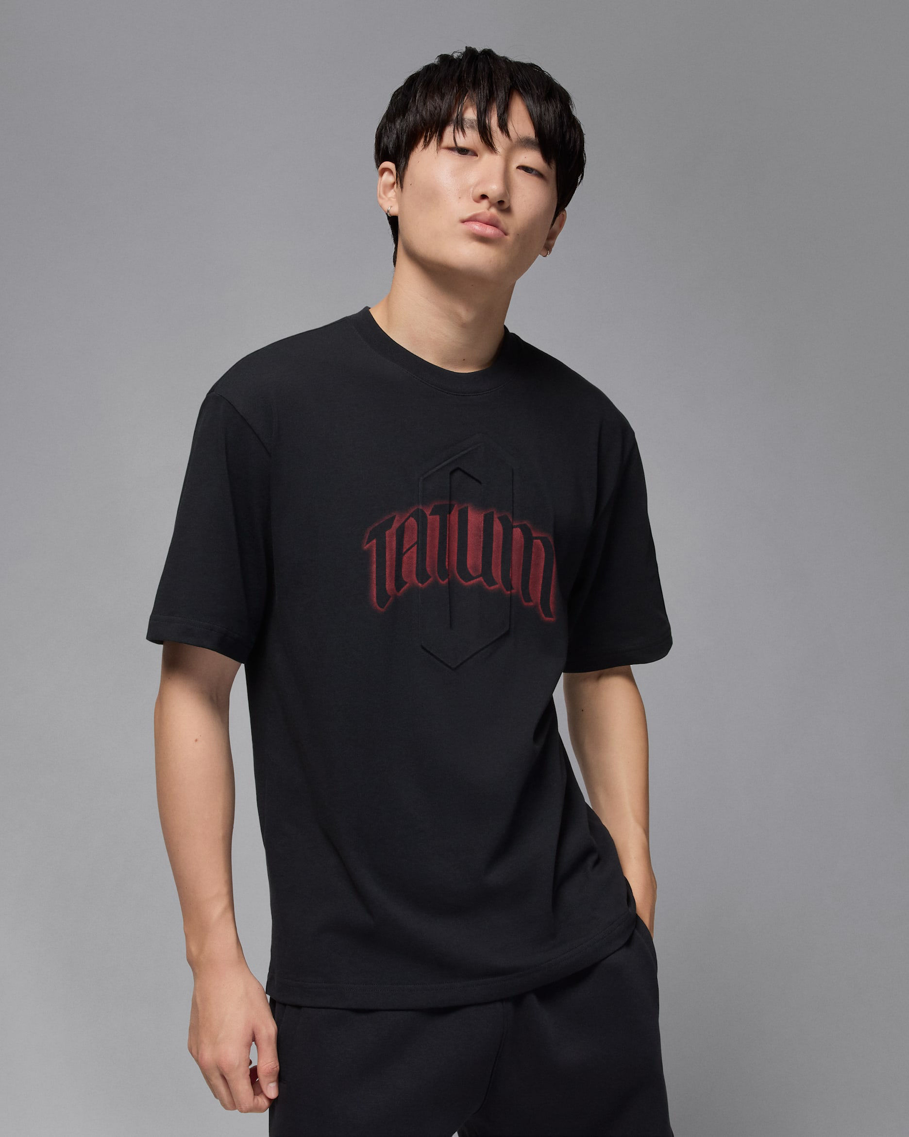Nike Jordan Jumpman Graphic Jayson Tatum T-shirt Black