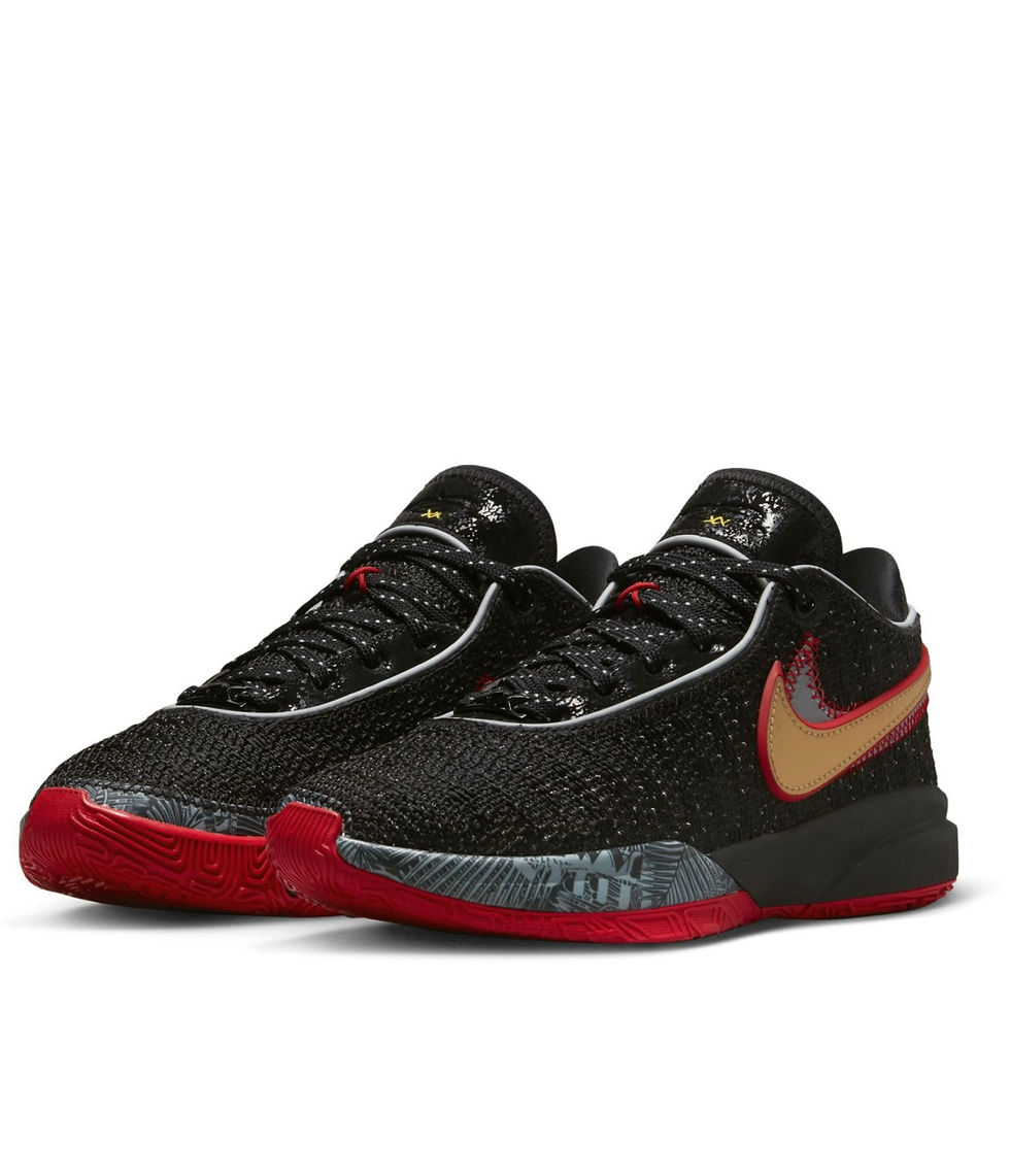Miniature : Nike LeBron 20 GS Black University Red 
