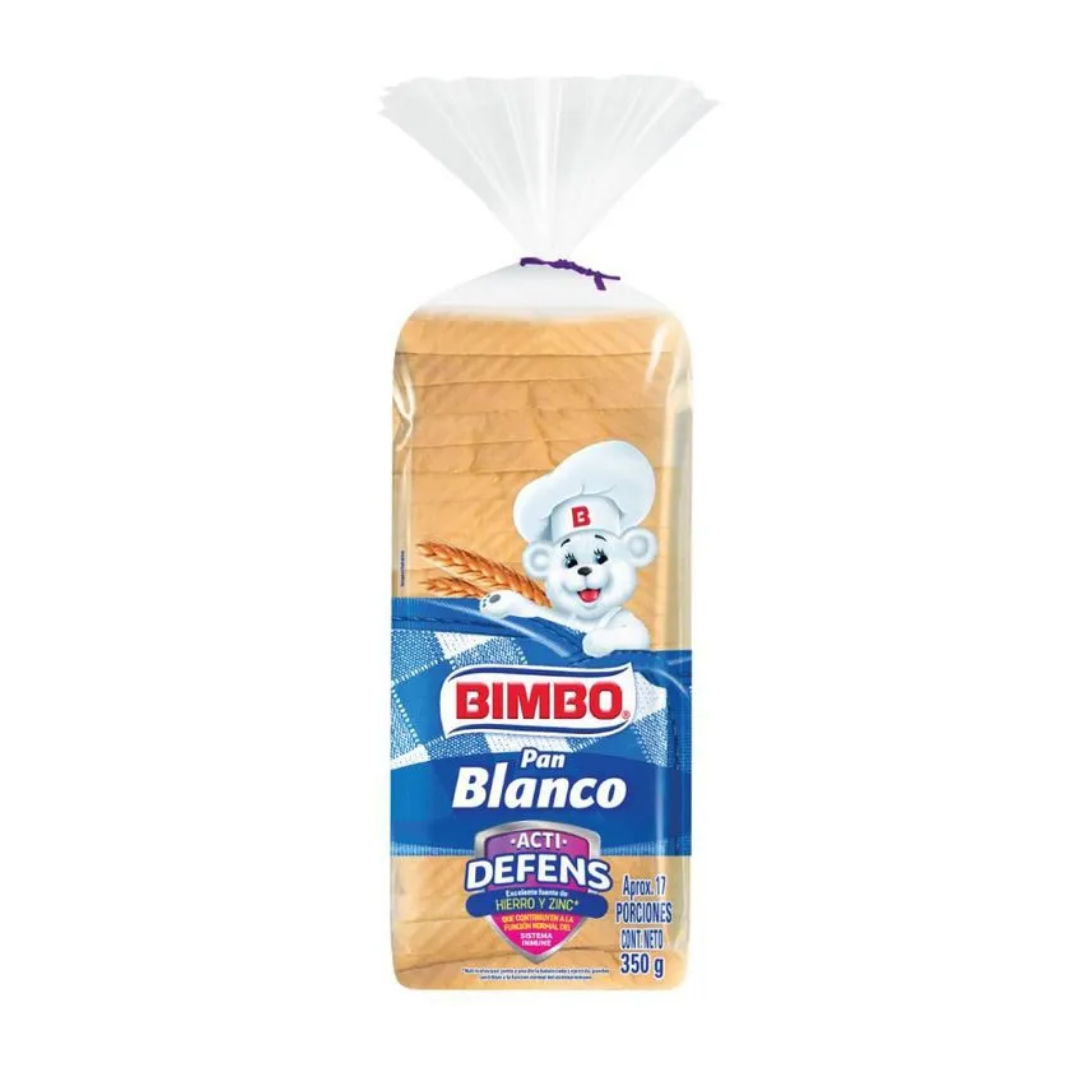 PAN TAJADO BIMBO *350GRS
