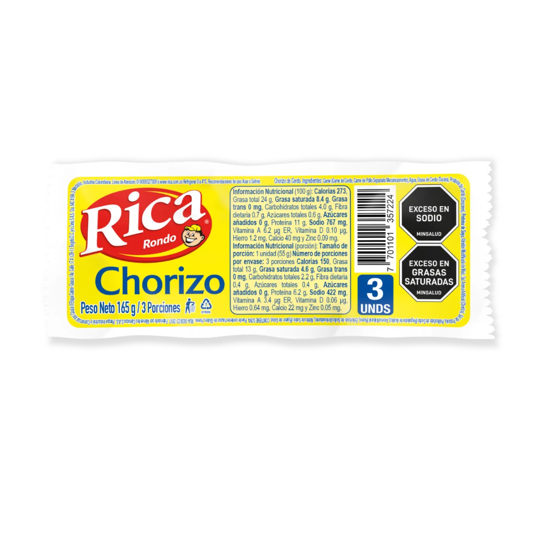 CHORIZOS RICA *3UND