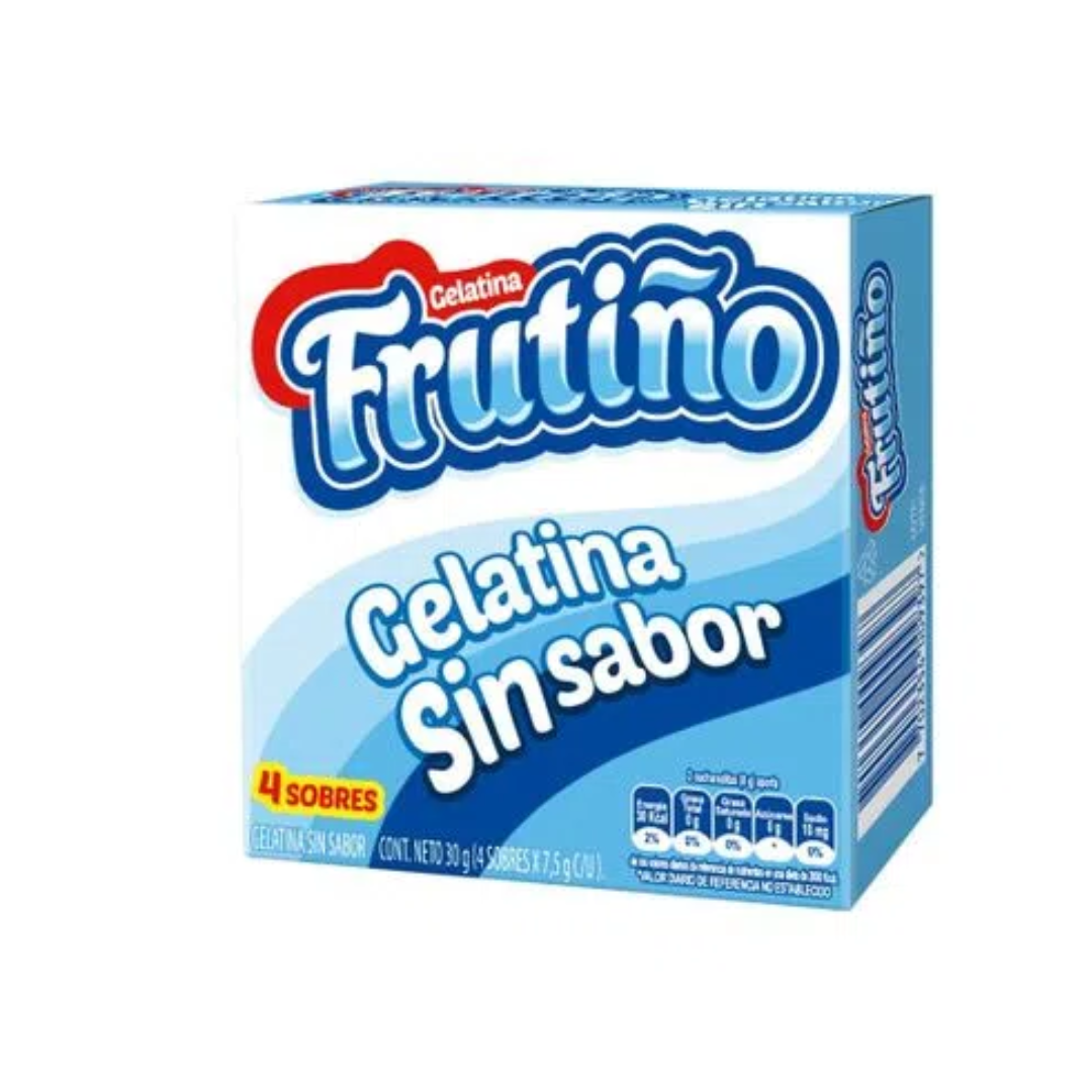GELATINA FRUTIÑO SIN SABOR *4SOBRES