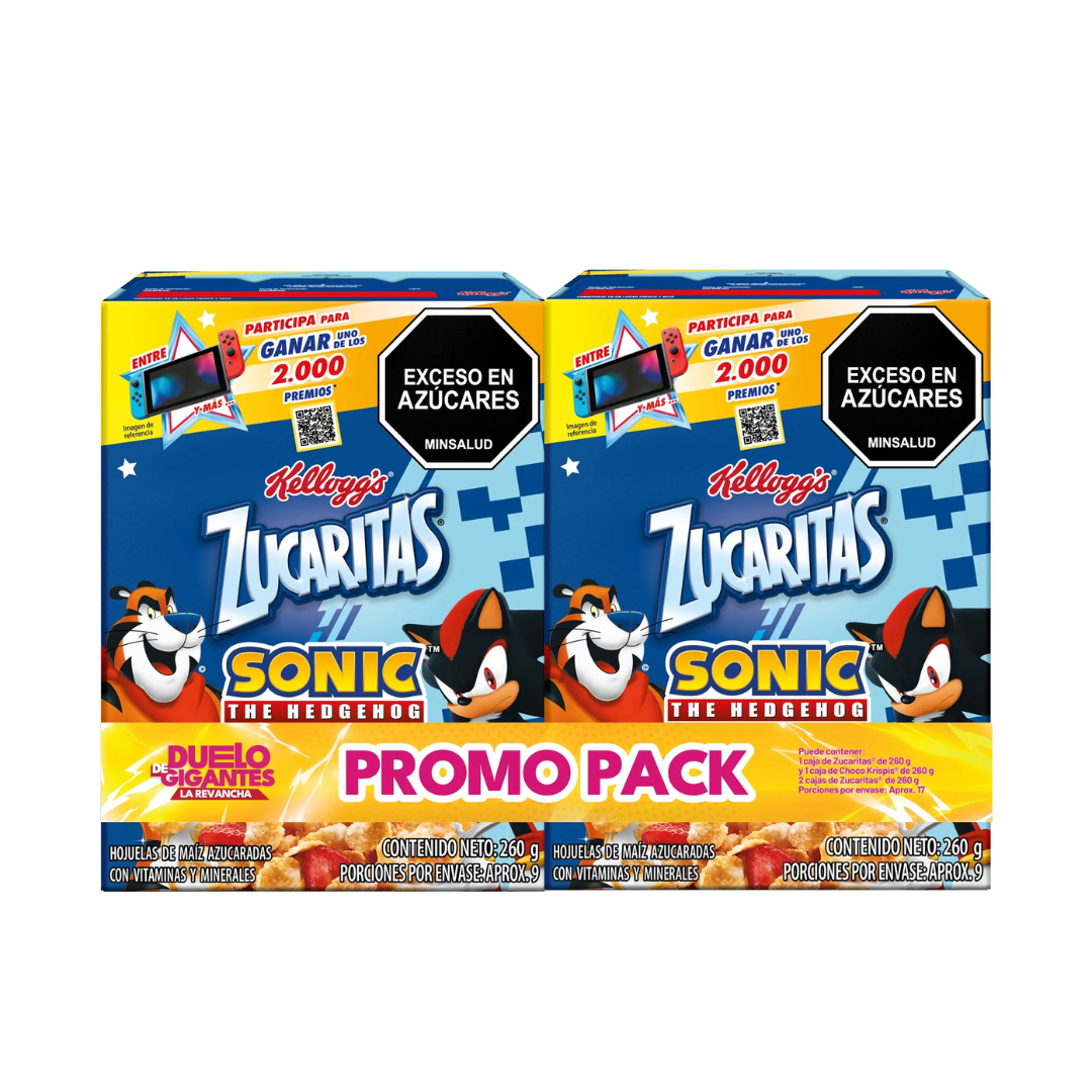 OFERTA ZUCARITAS *260GRS *2UND