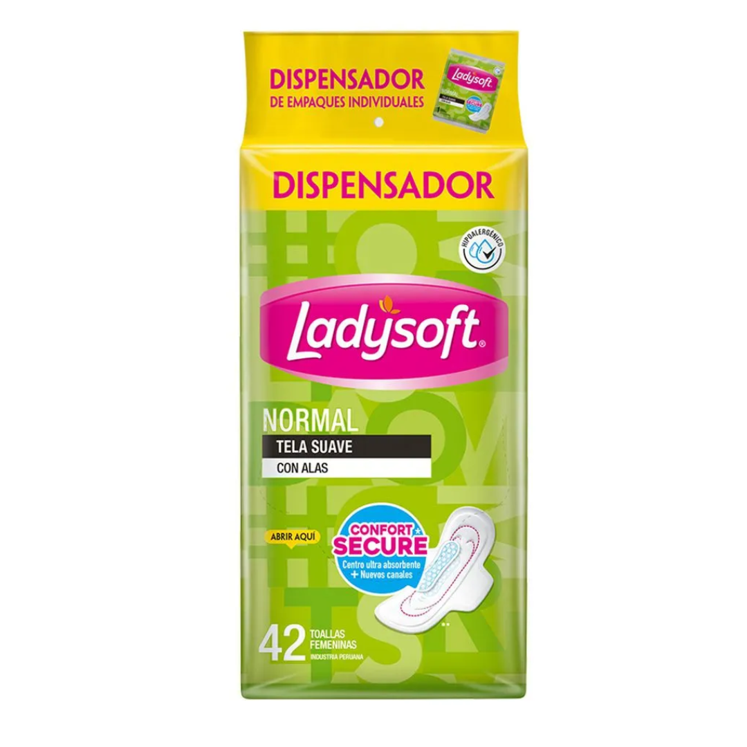TOALLAS HIGIENICAS LADY SOFT *42UND