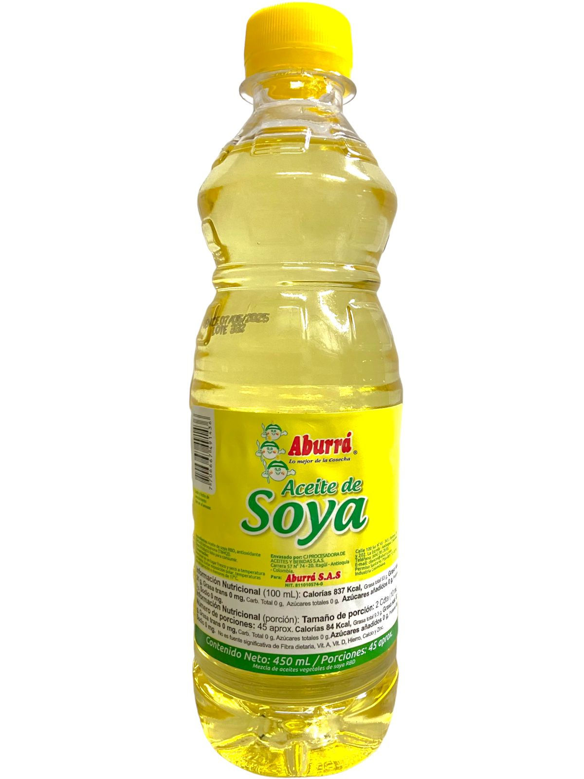 ACEITE ABURRA SOYA *500ML