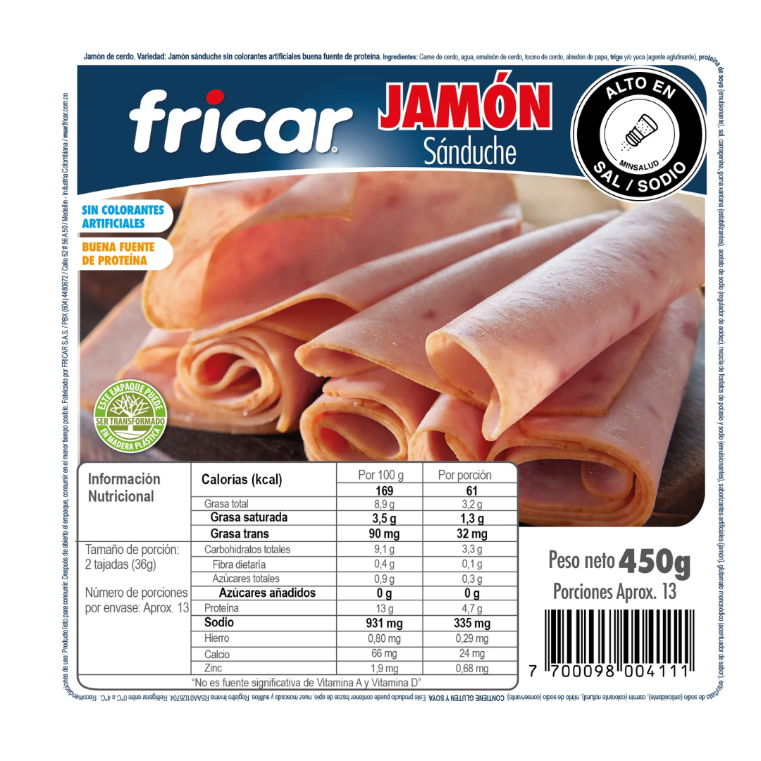 JAMONADA FRICAR *250GRS
