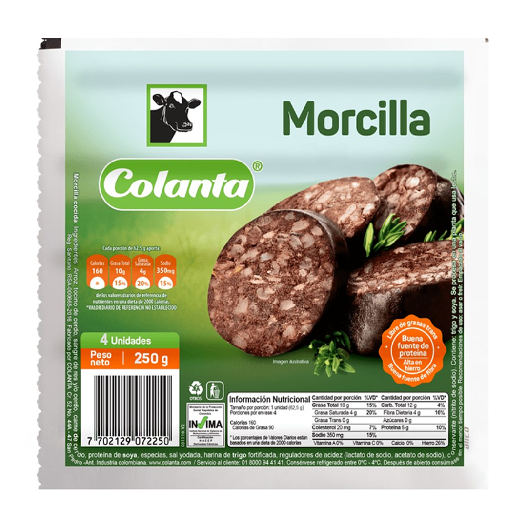 MORCILLA MONTEFRIO *250GRS