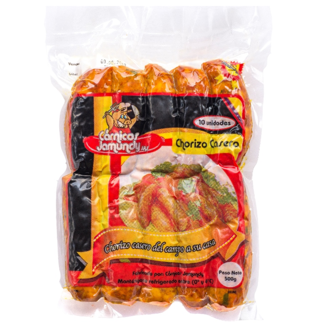 CHORIZO CASERO JAMUNDY *500GRS