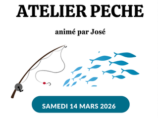 Atelier pêche le 14 Mars 2026 à 10h au Yacht Club