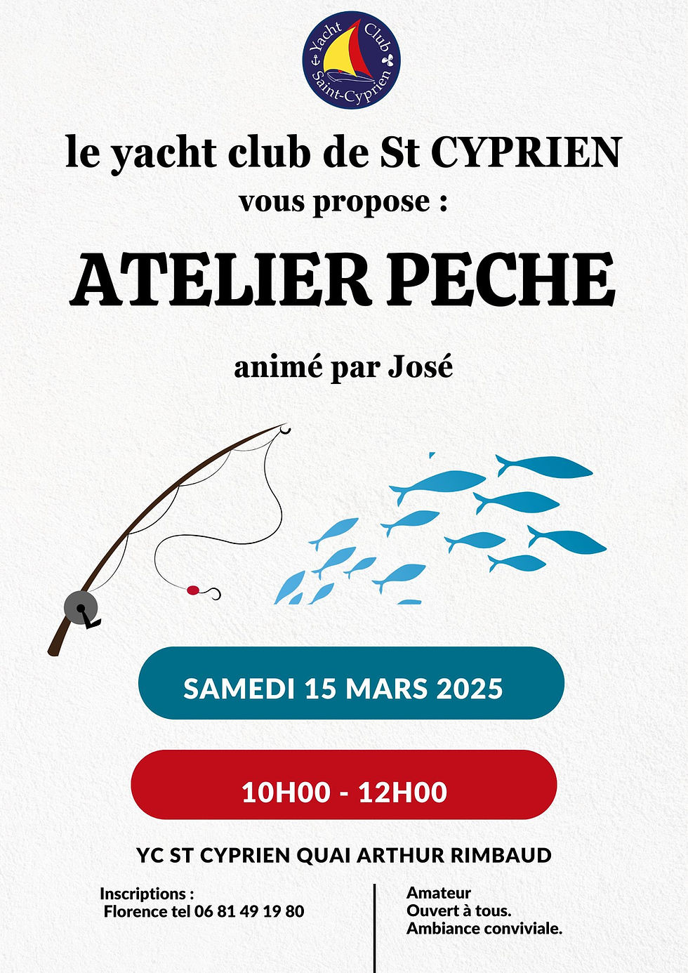 ATELIER PECHE animé par José