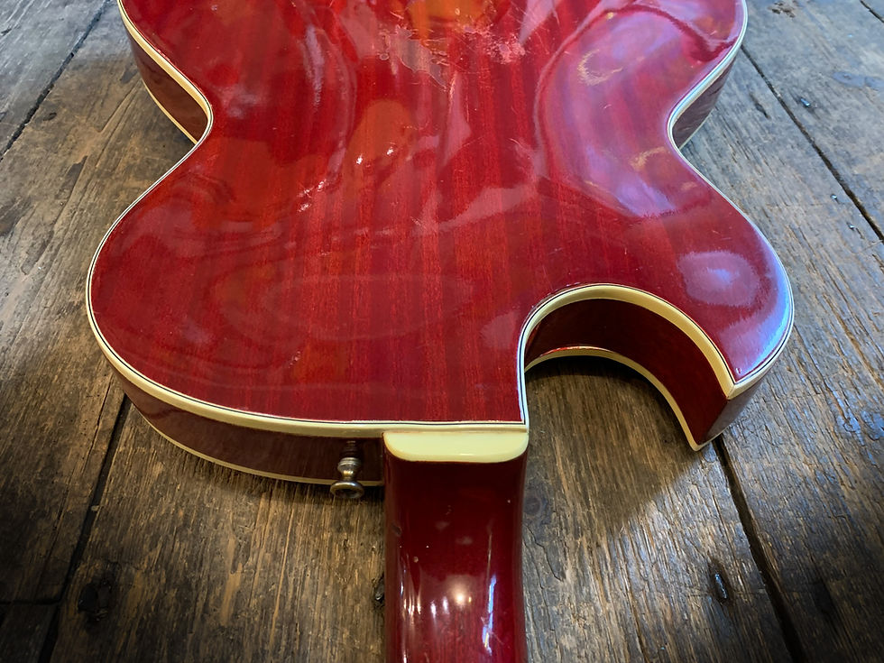 Thumbnail: 1966 Guild Starfire 2, single cutaway in Cherry finish