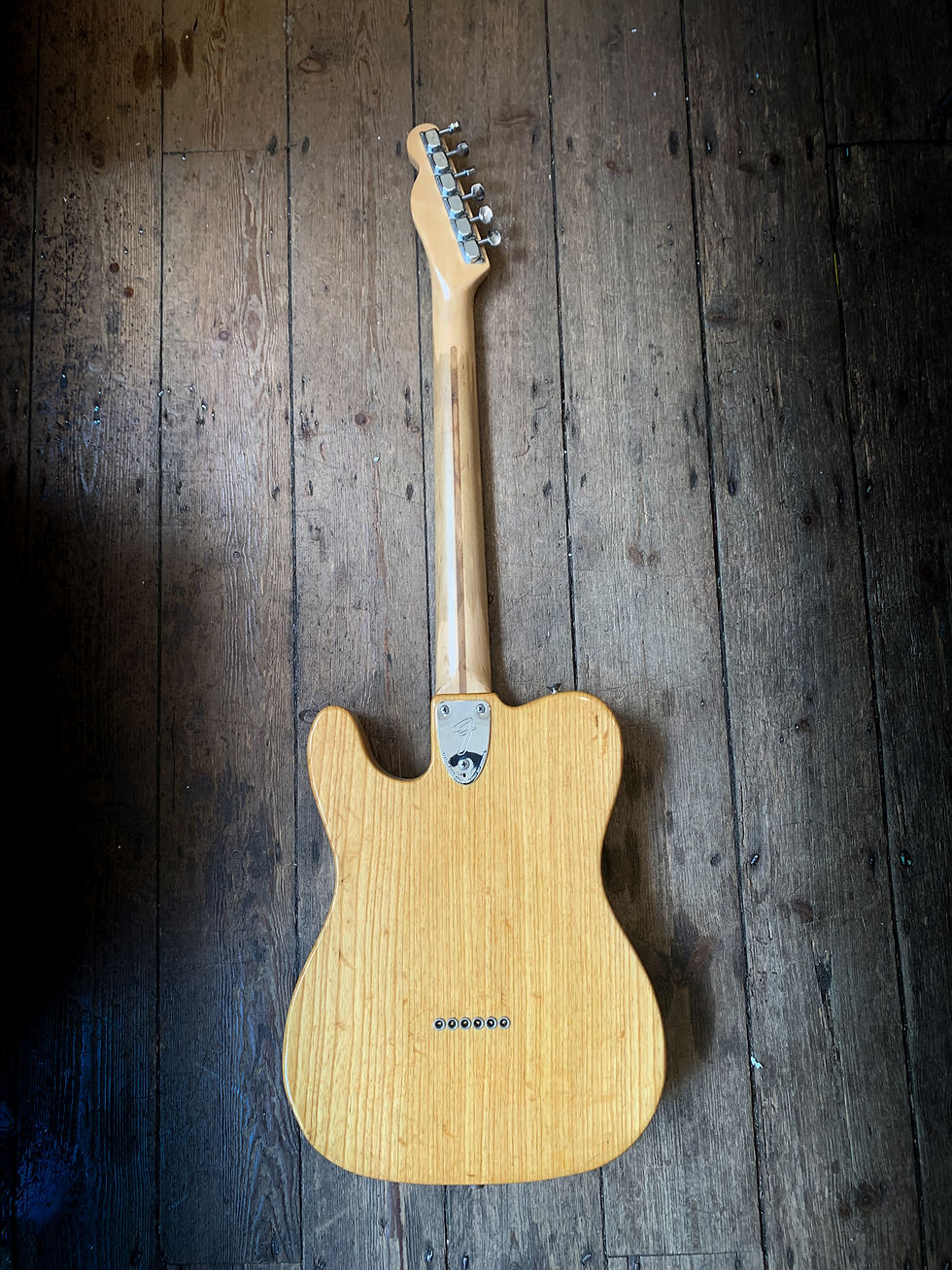 Thumbnail: 1978 Fender Telecaster Custom model in Natural finish