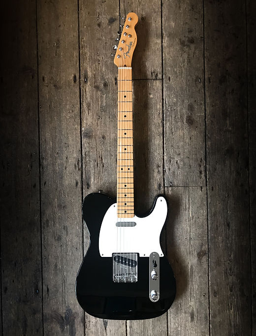2004 Fender Made in Mexico Telecaster in Black with Maple neck