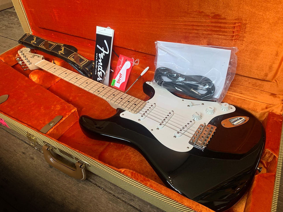 Thumbnail: 2012 Fender Artist Series Eric Clapton Strat 'Blackie' with original hard shell
