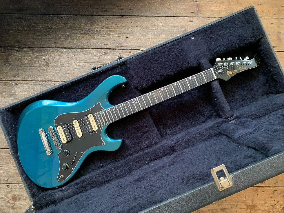 Thumbnail: 1981 Gibson X MV-10 Twilight Blue WOHSC