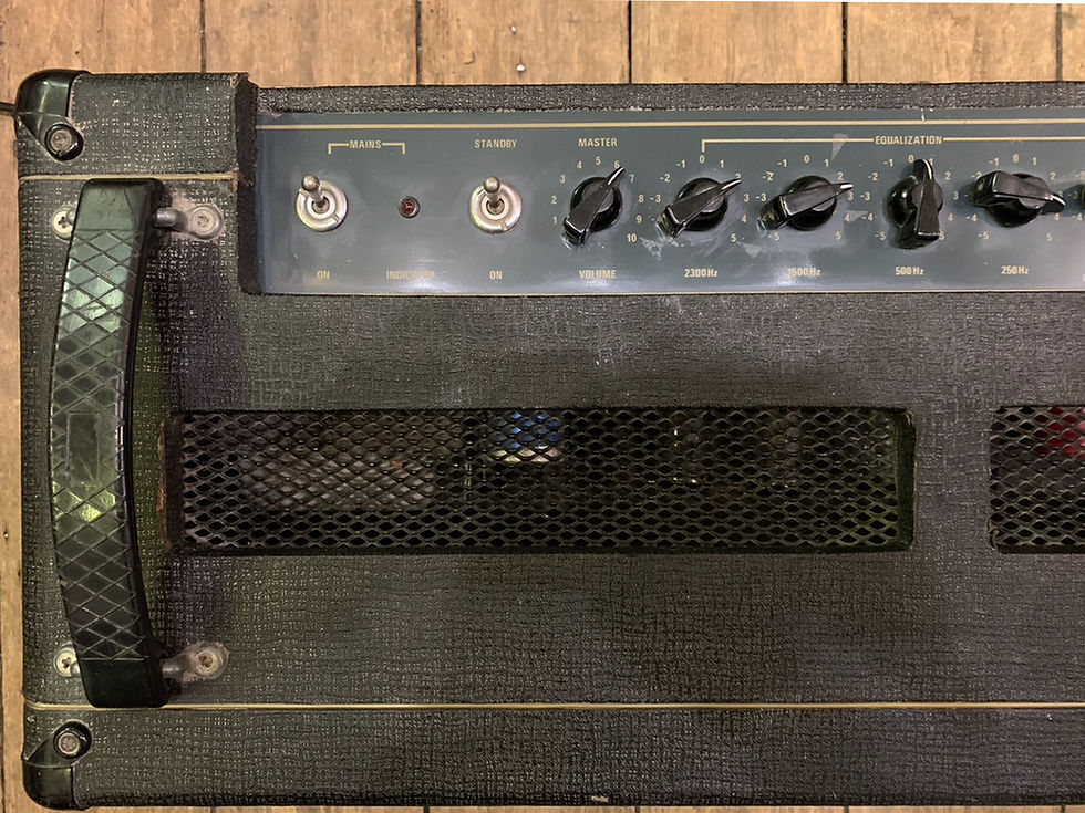 Thumbnail: 1981-82 VOX 125 LEAD STACK - HEAD AND VR212 2 x 12 CAB