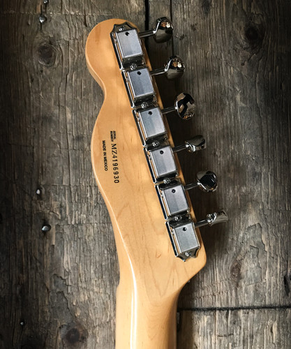 2004 Fender Made in Mexico Telecaster in Black with Maple