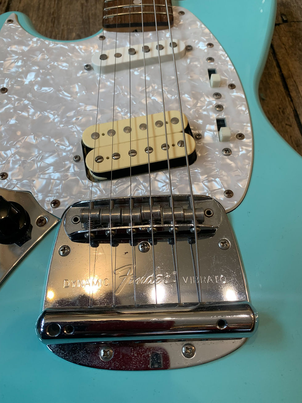 Thumbnail: 1997-98 Fender Jag-Stand Left Handed Crafted in Japan