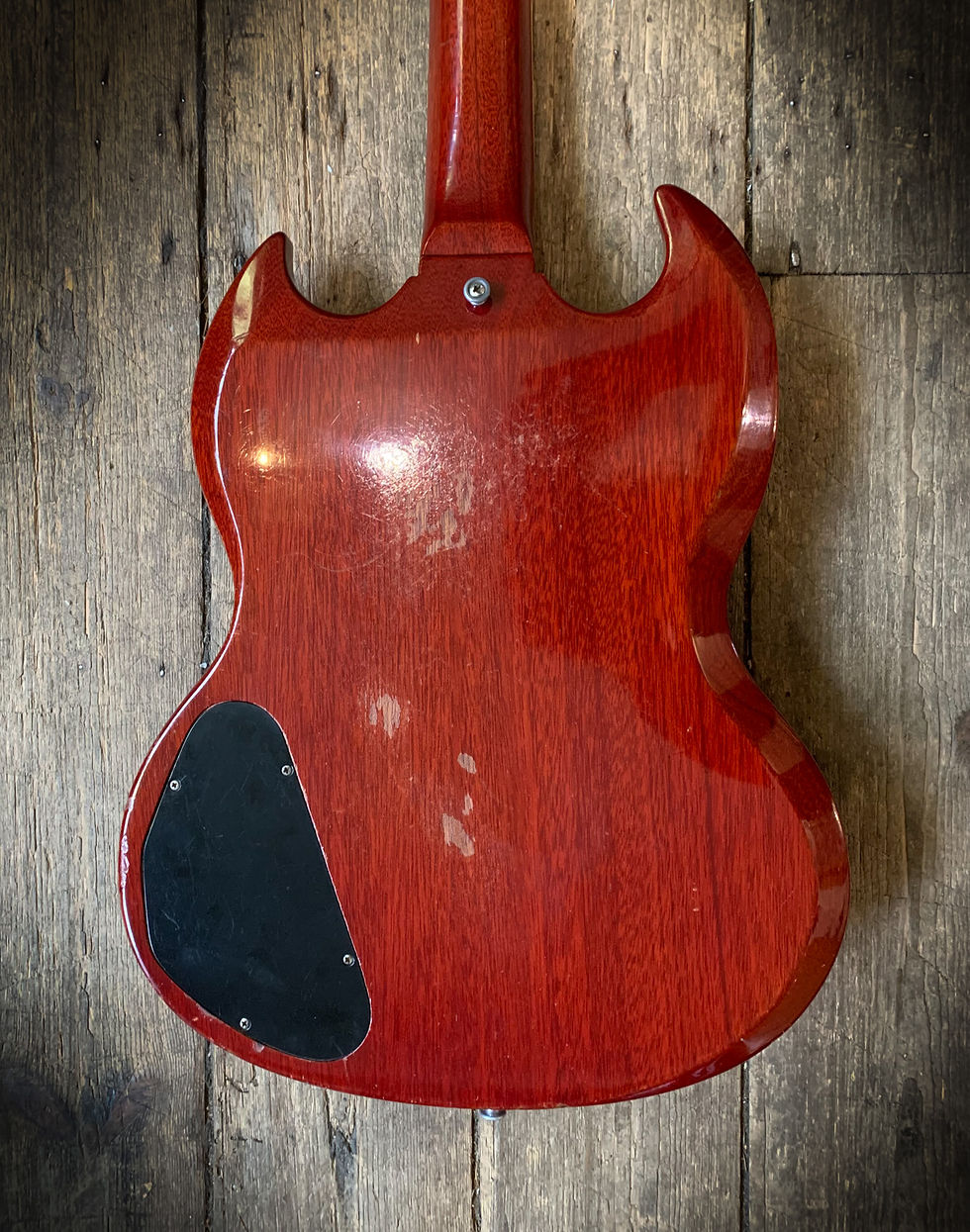 Thumbnail: 1965 Gibson SG Standard. Type 1 small pickguard. Cherry.