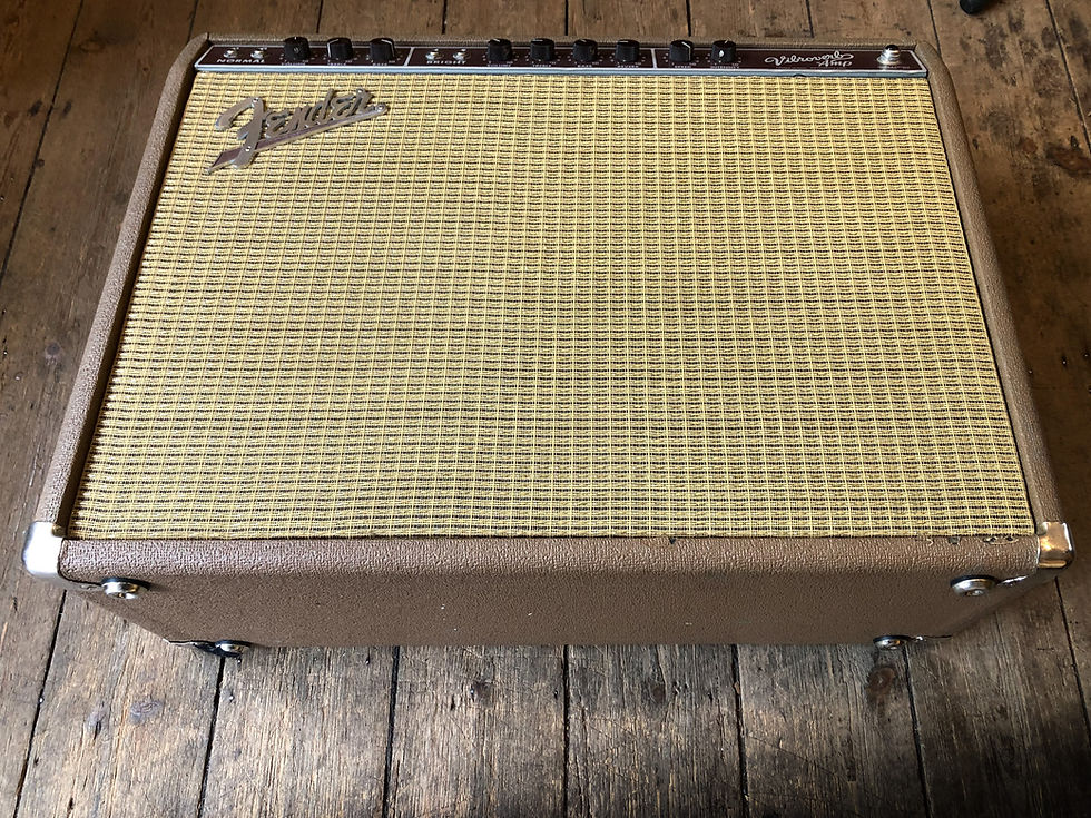 Thumbnail: 1990-91 Fender Vibroverb 6G16 '63 Reissue 2x10” 40W Combo Guitar Amplifier.