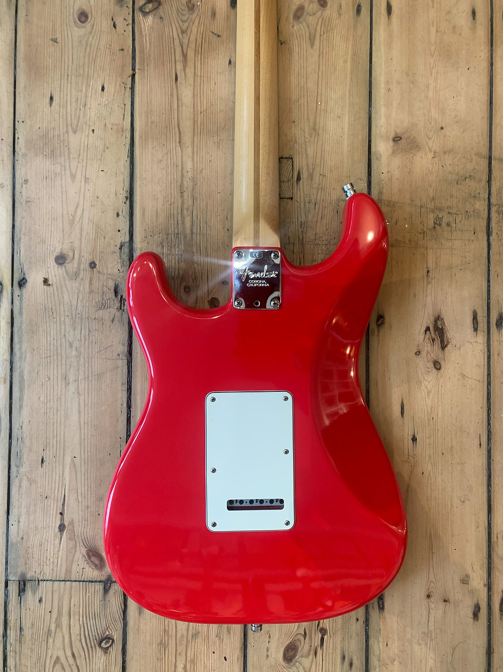 Thumbnail: 2000 Fender USA Stratocaster 'Hot Rod Red' and hard shell case