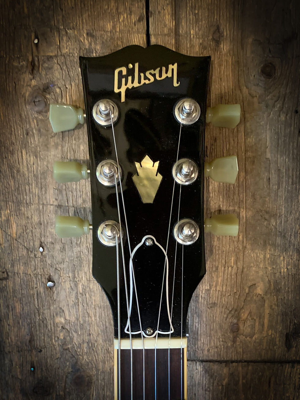 Thumbnail: 1991 Gibson ES 335 Dot Antique Natural Flamed Maple top & hard shell case