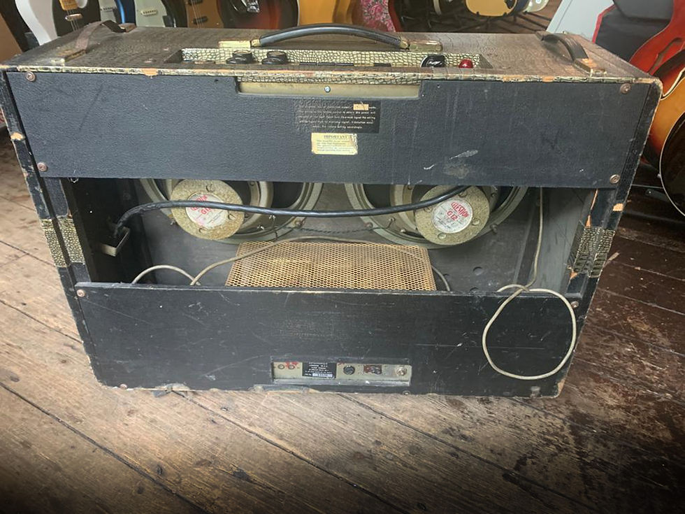 Thumbnail: 1964 SELMER Crockskin ZODIAC TWIN THIRTY COMBO.