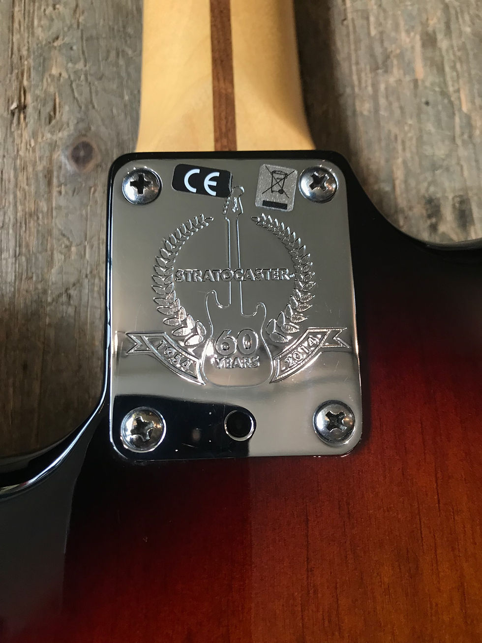 Thumbnail: 2014 Fender American Standard Stratocaster 60th anniversary