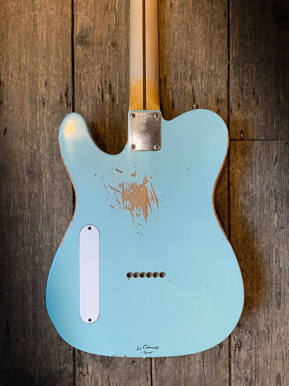 Thumbnail: 2010 Fender Custom Shop "La Cabronita Especial" Telecaster Relic/Sonic Blue