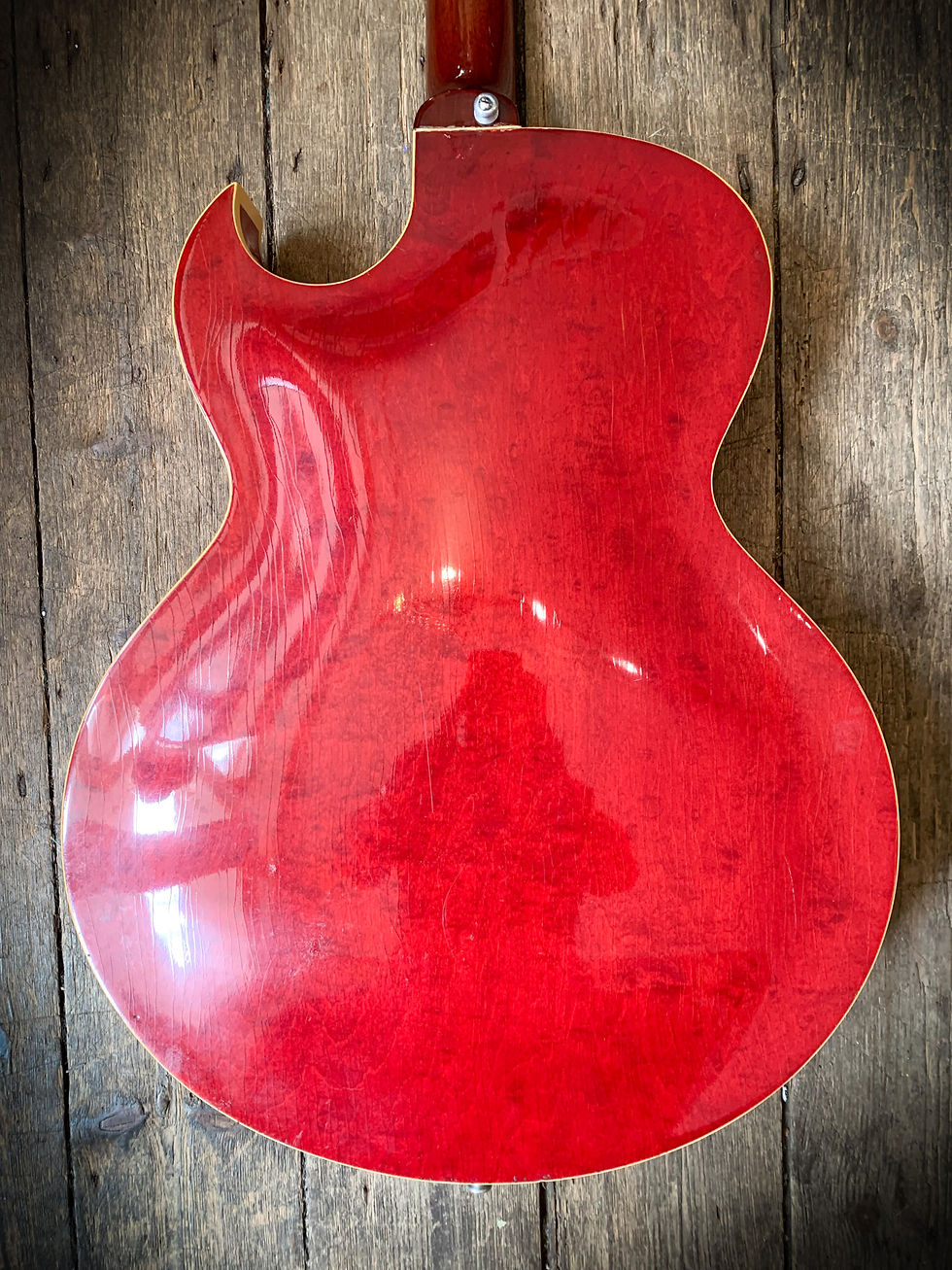 Thumbnail: 1961 Gibson ES 125 T. in Cherry Sunburst finish