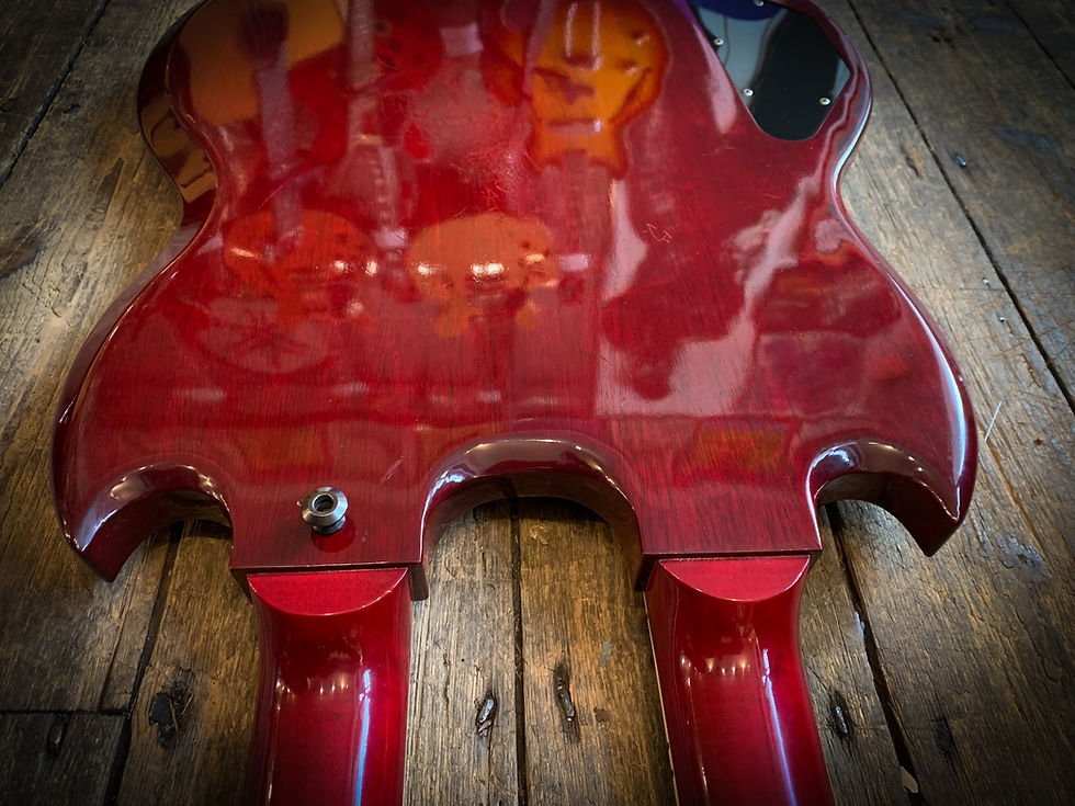 Thumbnail: 2001 Gibson EDS 1275 - Heritage in Cherry comes with orig. hard shell case