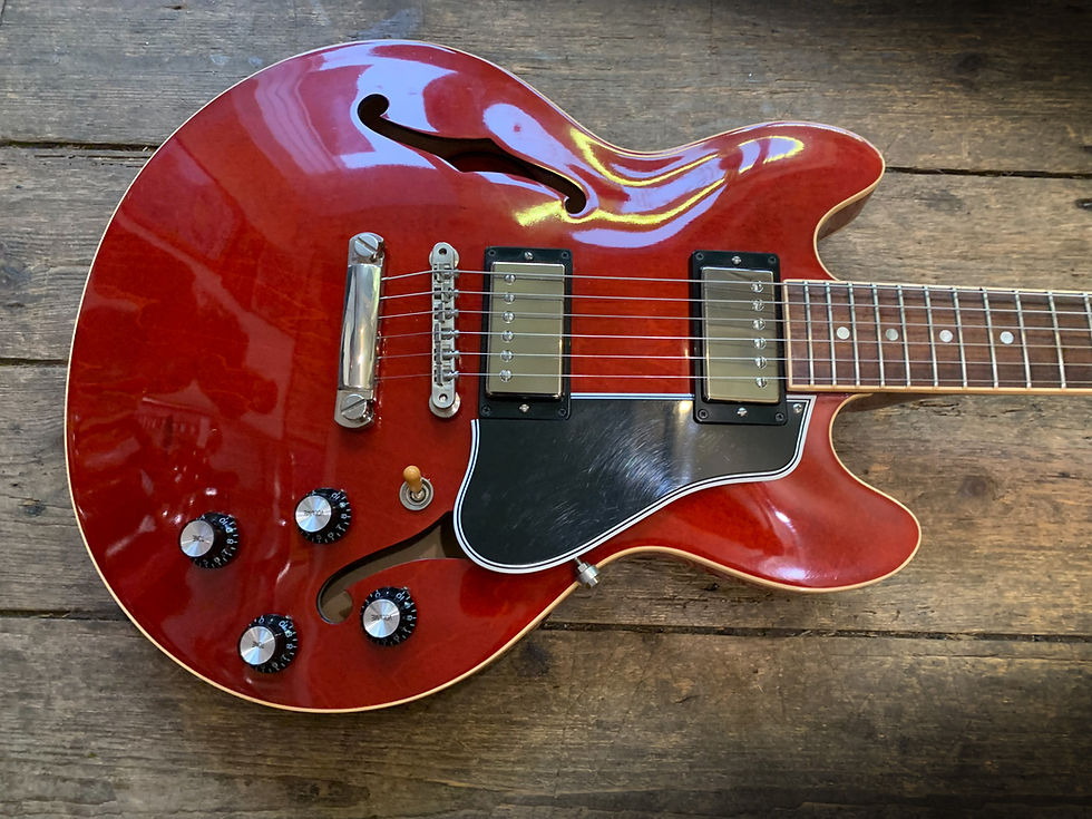 Thumbnail: 2011 Gibson Custom Shop ES 3399 In Antique Red finish