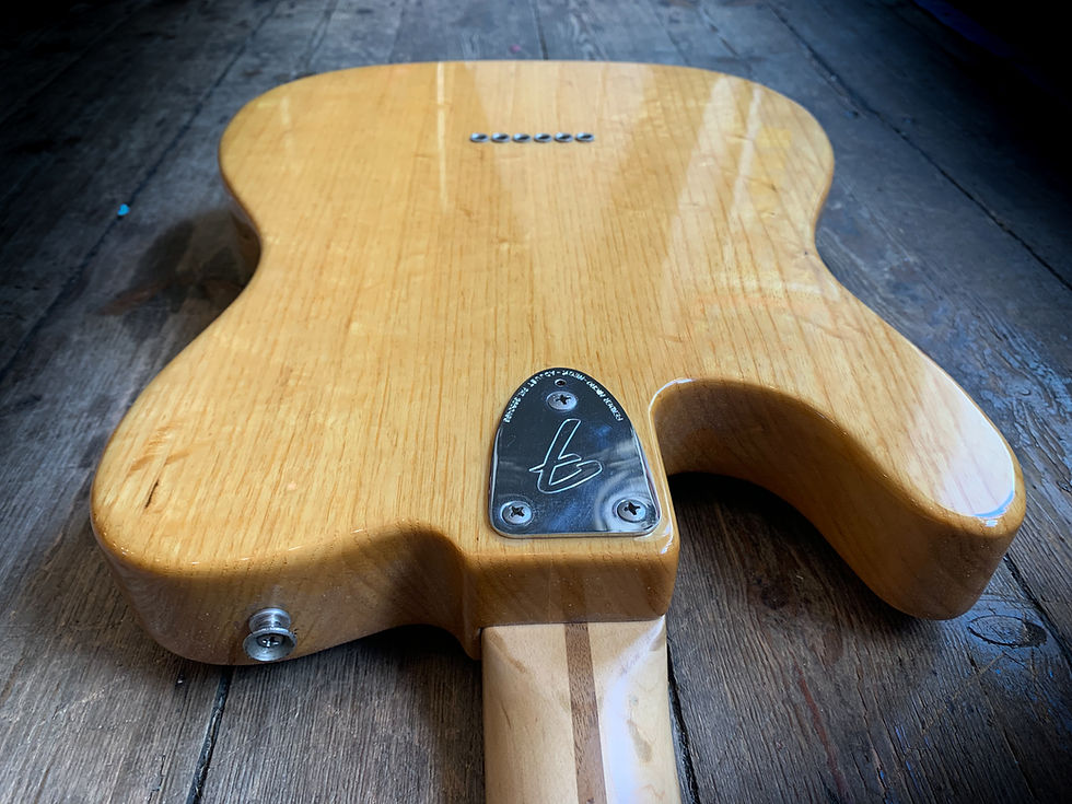 Thumbnail: 1978 Fender Telecaster Custom model in Natural finish