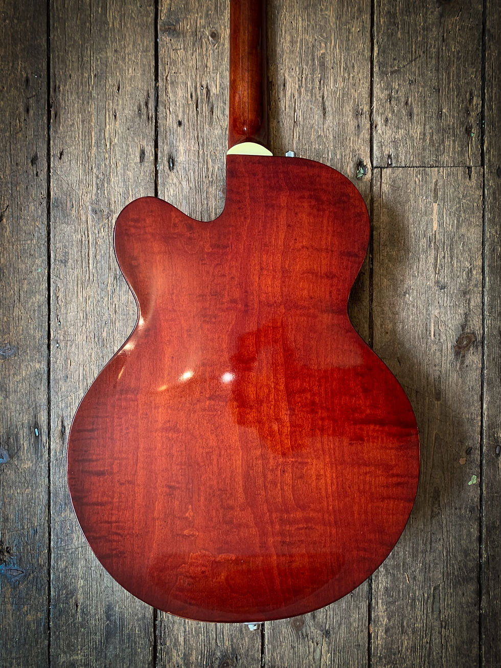 Thumbnail: 1961 Gretsch 6119 Chet Atkins Tennessean Semi Hollow - faded Cherry red