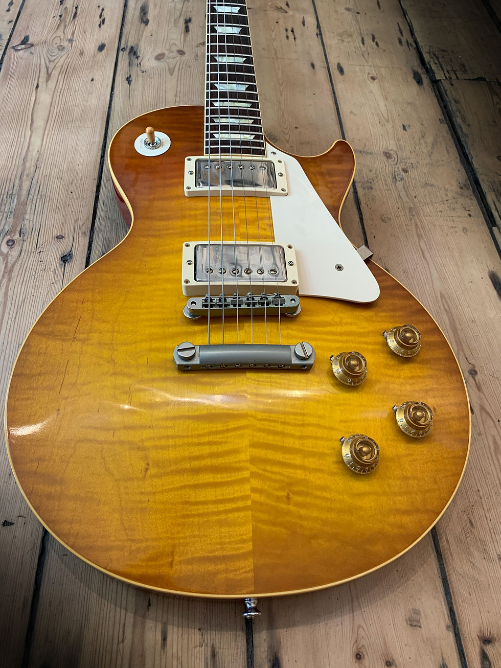 Thumbnail: 2016 Gibson Custom Mark Knopfler 1958 Les Paul Standard.