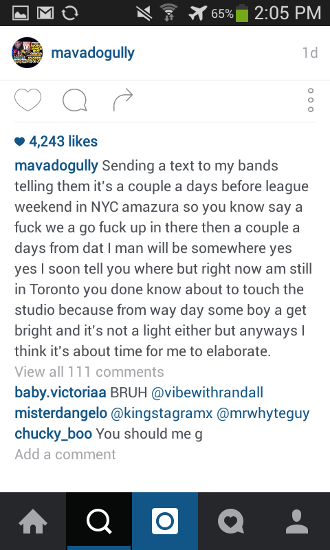 MAVADO Disses Alkaline. SAY’S ALKALINE GETTING TOO BRIGHT! [SEE PHOTO]