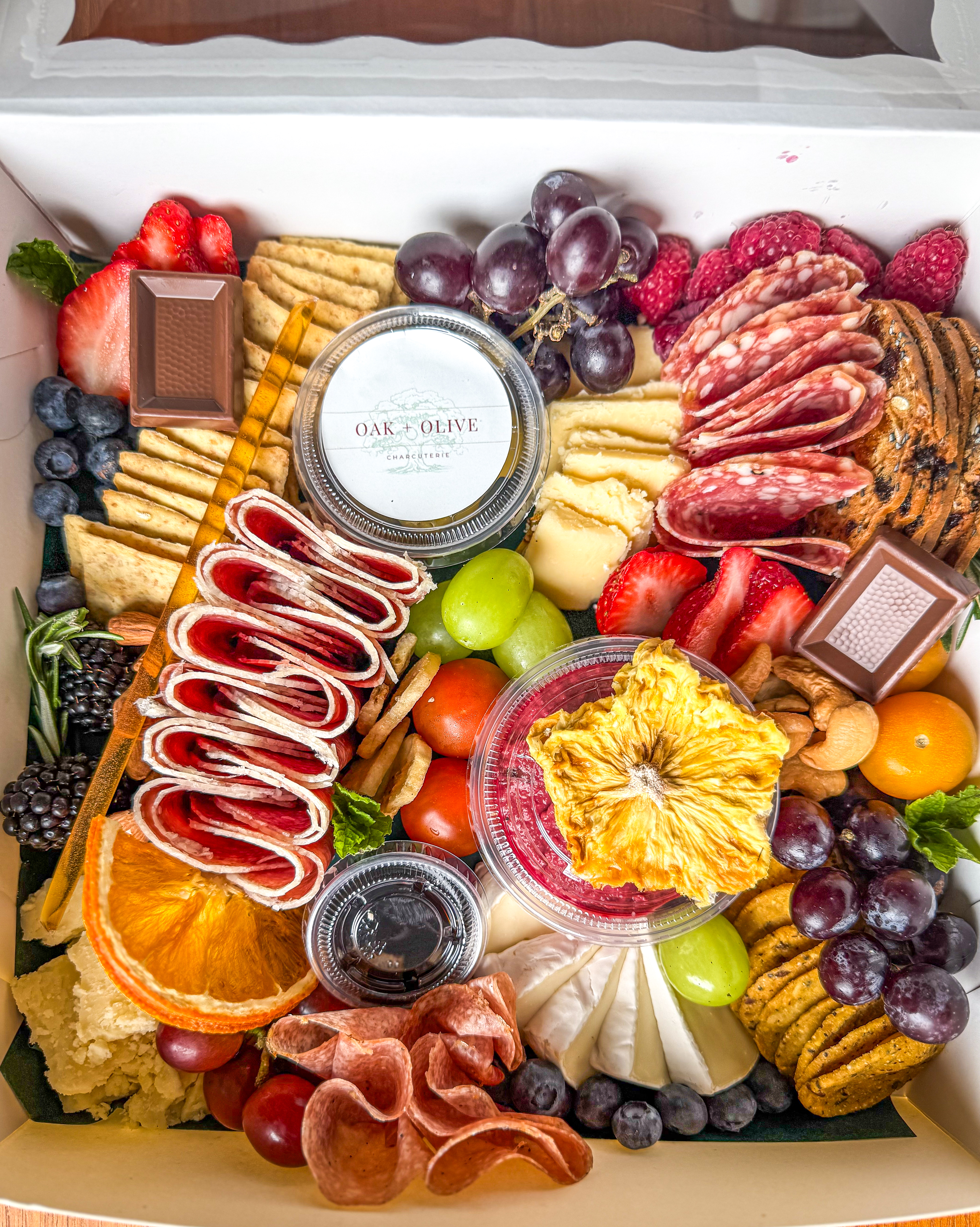 Arranged Food and Objects