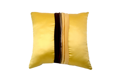 MAKI YAMAMOTO CUSHION YELLOW PHOTO LOT11