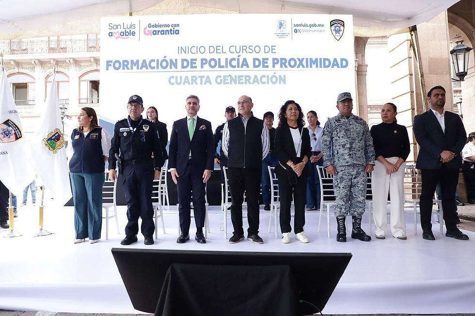 impulsa una policía más cercana, inclusiva y preparada con 130 nuevos cadetes