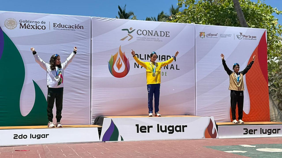 SLP suma su primera medalla en laOlimpiada Nacional 2026