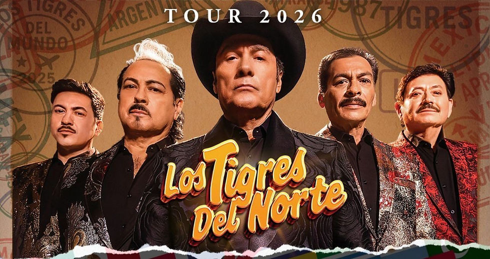 Los Tigres del Norte cerrarán la Fenapo 2026 con concierto histórico