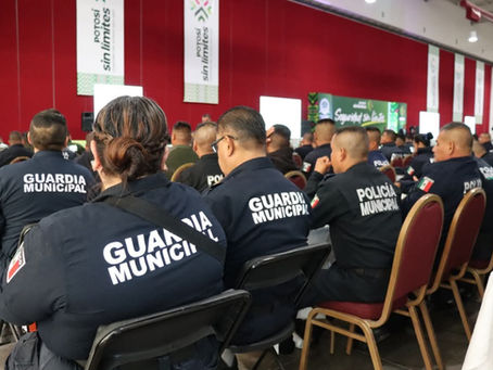 Impulsan en SLP mejores salarios para policías municipales
