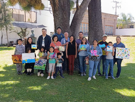 Fiesta y arte, celebran en el Cossío a las infancias