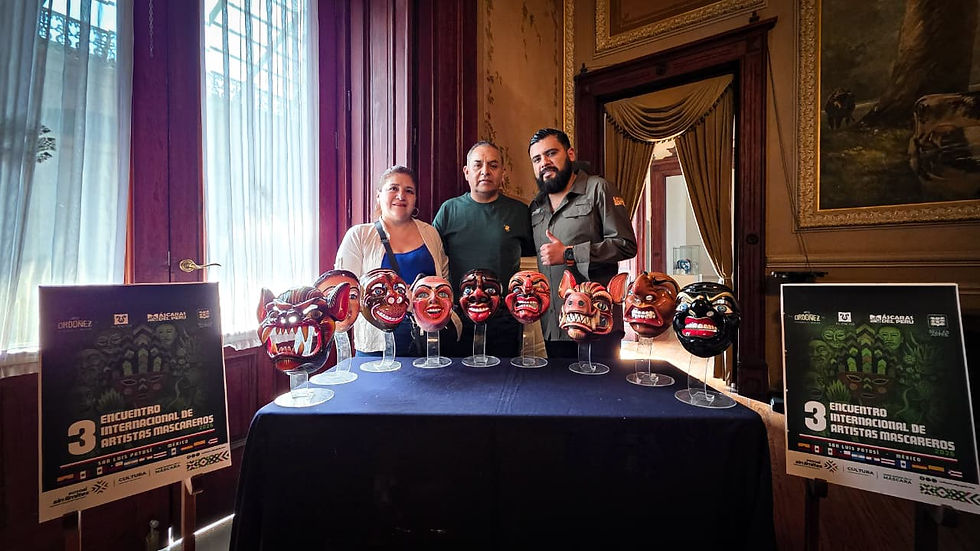 SLP será sede del 3er encuentro Internacional de Maestras y Maestros Mascareros