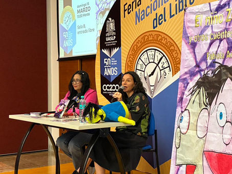 La literatura infantil llegó a la FNL UASLP con El niño zombie y otros cuentos de miedo