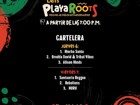 Anuncian “Let’s Playa Roots, Festival de Música Afrodescendiente” en Playa del Carmen
