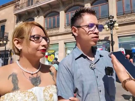 Zeus y Georgina cumplieron su sueño de unir sus vidas en las bodas colectivas