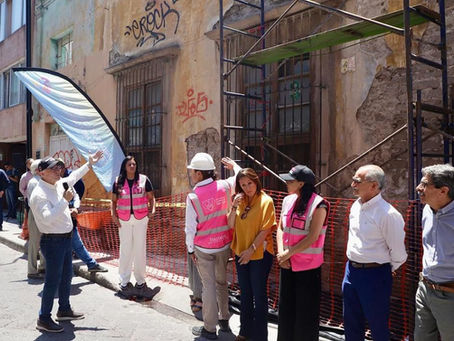 Arranca Gobierno de la Capital intervención preventiva de fincas en el Centro Histórico