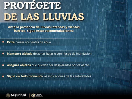 Gobierno del Estado realiza monitoreo y coordinación constante por lluvias