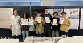 「鹿児島大学卒業設計学内講評会」にてB4増井萌絵による「知水を以て治水と成す」が2位を受賞しました